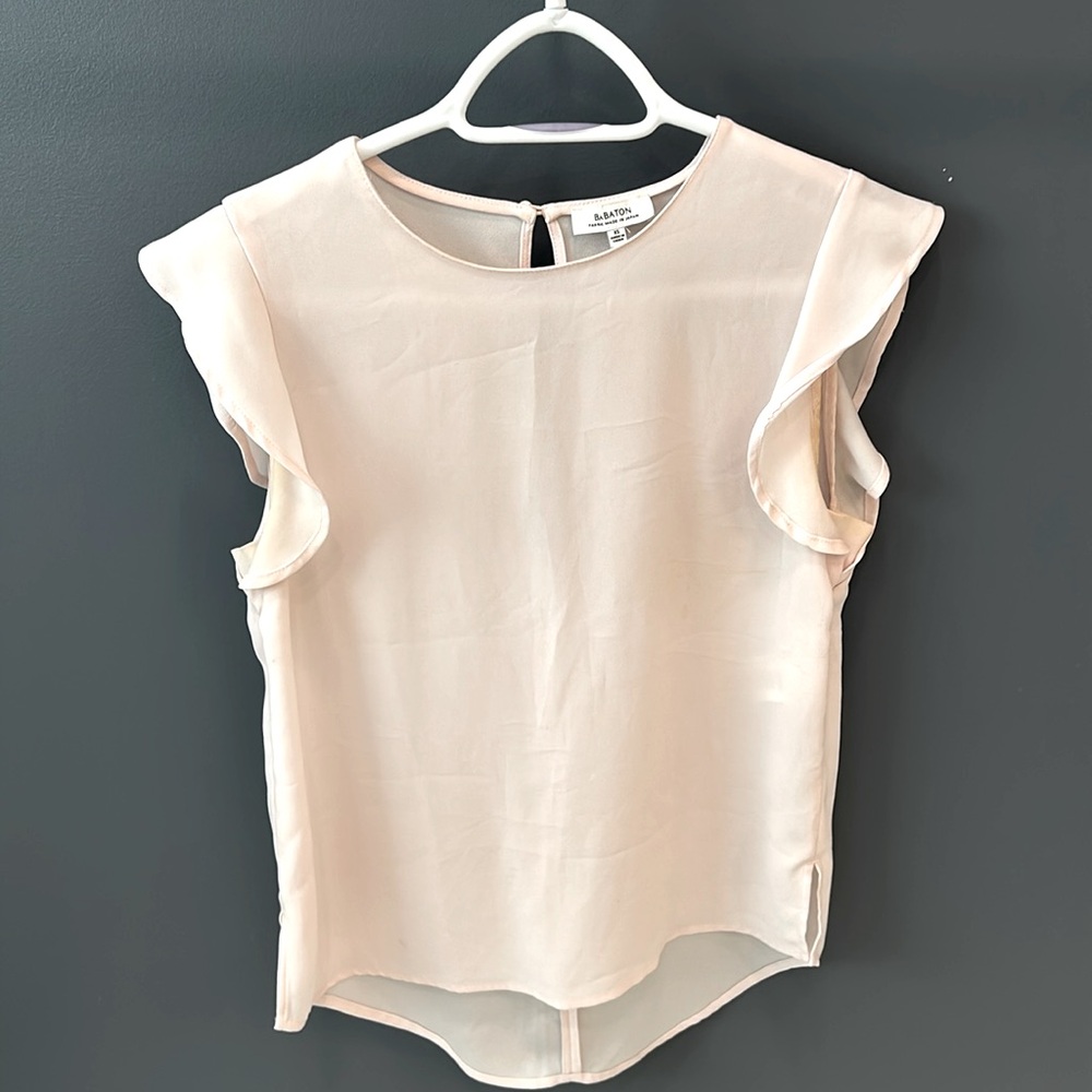 Babaton light pink blouse